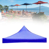 Maxbell Tent Top Cover Oxford Cloth Canopy Cover Only for Picnic Garden Patio 2.9mx2.9m Blue