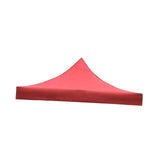 Maxbell Tent Top Cover Oxford Cloth Canopy Cover Only for Picnic Garden Patio 2.9mx2.9m Red
