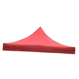 Maxbell Tent Top Cover Oxford Cloth Canopy Cover Only for Picnic Garden Patio 2.9mx2.9m Red
