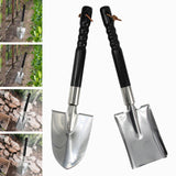 Maxbell Garden Shovel Equipment Portable Trenching Comfortable Handle Gardening Tool Pointed