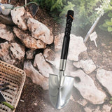 Maxbell Garden Shovel Equipment Portable Trenching Comfortable Handle Gardening Tool Pointed