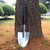 Maxbell Garden Shovel Equipment Portable Trenching Comfortable Handle Gardening Tool Pointed