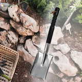 Maxbell Garden Shovel Equipment Portable Trenching Comfortable Handle Gardening Tool Square Point