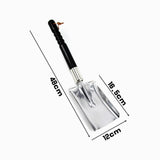 Maxbell Garden Shovel Equipment Portable Trenching Comfortable Handle Gardening Tool Square Point