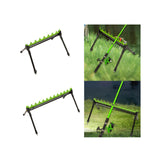 Maxbell Fishing Rod Rack Save Space Practical Display Stand for Garage Vehicle Truck 8holes 45x40x31cm