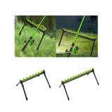Maxbell Fishing Rod Rack Save Space Practical Display Stand for Garage Vehicle Truck 8holes 45x40x31cm