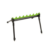 Maxbell Fishing Rod Rack Save Space Practical Display Stand for Garage Vehicle Truck 8holes 45x40x31cm