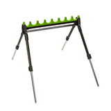 Maxbell Fishing Rod Rack Save Space Practical Display Stand for Garage Vehicle Truck 8holes 45x40x31cm