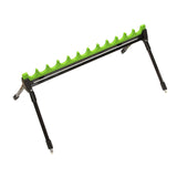 Maxbell Fishing Rod Rack Save Space Practical Display Stand for Garage Vehicle Truck 12holes 64.5x40x31cm