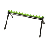 Maxbell Fishing Rod Rack Save Space Practical Display Stand for Garage Vehicle Truck 12holes 64.5x40x31cm