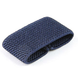Maxbell 10x Elastic Belt Keepers Strap Retainer Band for Pants Belt Nylon Belt Loops Dark Blue