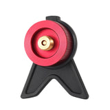 Maxbell Camping Gas Stove Adapter Gas Refill Adapter for Garden Backpacking Cookware red