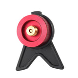 Maxbell Camping Gas Stove Adapter Gas Refill Adapter for Garden Backpacking Cookware red