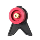 Maxbell Camping Gas Stove Adapter Gas Refill Adapter for Garden Backpacking Cookware red