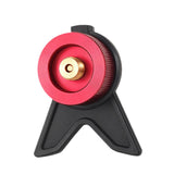 Maxbell Camping Gas Stove Adapter Gas Refill Adapter for Garden Backpacking Cookware red