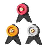 Maxbell Camping Gas Stove Adapter Gas Refill Adapter for Garden Backpacking Cookware red