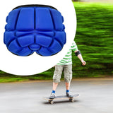 Maxbell Skiing Protective Gear Butt Pad for Skateboarding Outdoor Sports Ice Skating Kids Blue