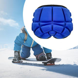 Maxbell Skiing Protective Gear Butt Pad for Skateboarding Outdoor Sports Ice Skating Adults Blue