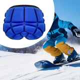 Maxbell Skiing Protective Gear Butt Pad for Skateboarding Outdoor Sports Ice Skating Adults Blue