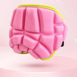 Maxbell Skiing Protective Gear Butt Pad for Skateboarding Outdoor Sports Ice Skating Kids Pink