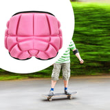 Maxbell Skiing Protective Gear Butt Pad for Skateboarding Outdoor Sports Ice Skating Kids Pink