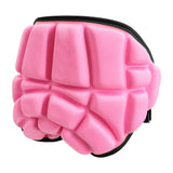 Maxbell Skiing Protective Gear Butt Pad for Skateboarding Outdoor Sports Ice Skating Adults Pink