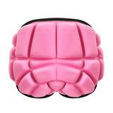 Maxbell Skiing Protective Gear Butt Pad for Skateboarding Outdoor Sports Ice Skating Adults Pink