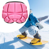 Maxbell Skiing Protective Gear Butt Pad for Skateboarding Outdoor Sports Ice Skating Adults Pink