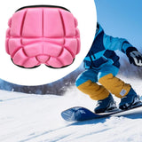 Maxbell Skiing Protective Gear Butt Pad for Skateboarding Outdoor Sports Ice Skating Adults Pink