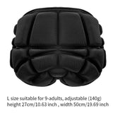 Maxbell Skiing Protective Gear Butt Pad for Skateboarding Outdoor Sports Ice Skating Adults Black