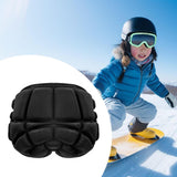 Maxbell Skiing Protective Gear Butt Pad for Skateboarding Outdoor Sports Ice Skating Adults Black