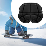 Maxbell Skiing Protective Gear Butt Pad for Skateboarding Outdoor Sports Ice Skating Adults Black