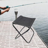 Maxbell Camping Stool Heavy Duty Portable Footstool for Picnic Outdoor Sports Lounge L