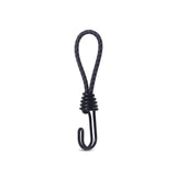 10Pcs Bungee Cord with Hook Portable for Camping Accessories Tarpaulin Tarps Black