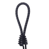 10Pcs Bungee Cord with Hook Portable for Camping Accessories Tarpaulin Tarps Black