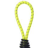 Maxbell 10Pcs Bungee Cord with Hook Portable for Camping Accessories Tarpaulin Tarps Yellow