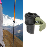 Maxbell Trekking Pole Lock Clip Walking Pole Lock for Walking Mountaineering Outdoor 14mm