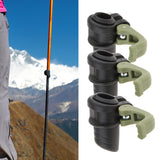 Maxbell Trekking Pole Lock Clip Walking Pole Lock for Walking Mountaineering Outdoor 14mm