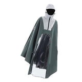 Maxbell Adults Poncho Cloak Motorcycle Raincoat for Cycling Emergency Mountaineering