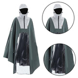 Maxbell Adults Poncho Cloak Motorcycle Raincoat for Cycling Emergency Mountaineering