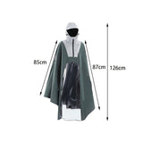 Maxbell Adults Poncho Cloak Motorcycle Raincoat for Cycling Emergency Mountaineering