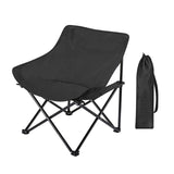 Maxbell Folding Camping Chair Nonslip Portable Foldable Chair for BBQ Fishing Hiking Black