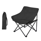 Maxbell Folding Camping Chair Nonslip Portable Foldable Chair for BBQ Fishing Hiking Black