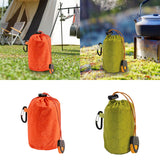 Maxbell Sleeping Bag Stuff Sack Drawstring Storage Bag for Backpacking Sports Hiking Orange