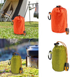 Maxbell Sleeping Bag Stuff Sack Drawstring Storage Bag for Backpacking Sports Hiking Orange