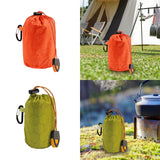 Maxbell Sleeping Bag Stuff Sack Drawstring Storage Bag for Backpacking Sports Hiking Orange