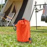 Maxbell Sleeping Bag Stuff Sack Drawstring Storage Bag for Backpacking Sports Hiking Orange