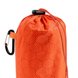 Maxbell Sleeping Bag Stuff Sack Drawstring Storage Bag for Backpacking Sports Hiking Orange