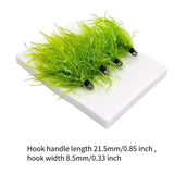 Maxbell 4x Fly Fishing Lures Father's Day Lifelike Anglers Outdoor Fly Fishing Flies 2.15cmx0.85cm