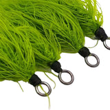 Maxbell 4 Pieces Fishing Lures Artificial Baits with Hook for Perch Bluegill Panfish Hook 18.8mmx9.8mm